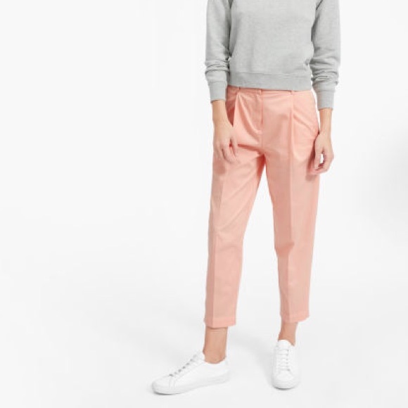 Everlane Pants - NWT Everlane Pink Slouchy Chino Pants